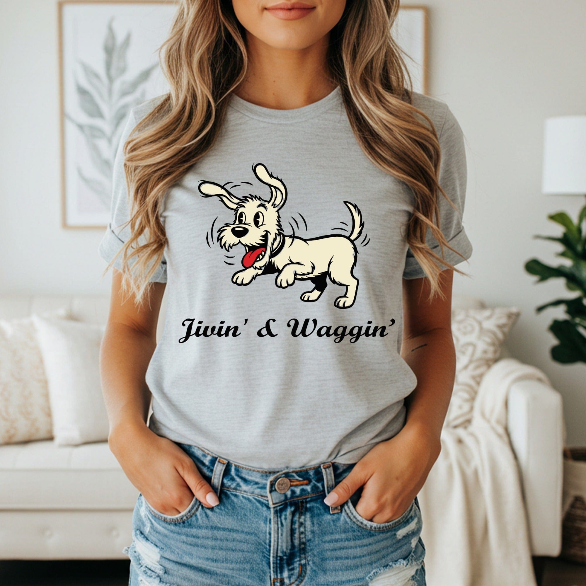 Jivin' & Waggin' Retro T-Shirt 🐶
