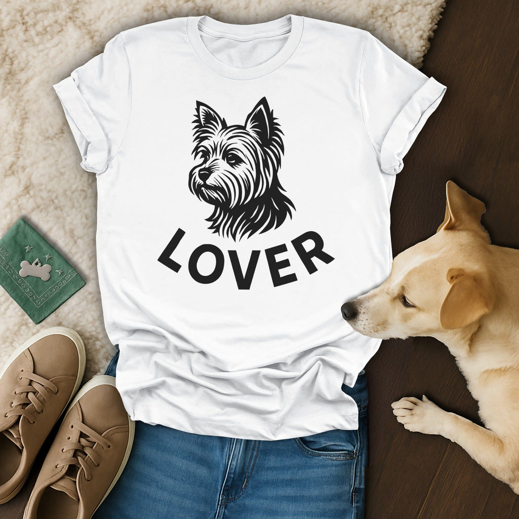Dog Lover Graphic T-Shirt With Cute Pet Design