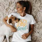 Salty Dog Soul Graphic Tee Shirt for Dog Lovers