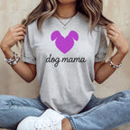 Dog Mama Purple Heart Dog Ears Casual T-Shirt product type
dog mama
dog mom
pet lover
dog lover
heart design
purple heart
dog ears graphic
women's tee
casual shirt
animal enthusiast
canine parent
fur mama
puppy parent
gift dog mom
trendy top
statement tee
grey t-shirt
purple print
comfortable wear
everyday top