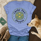 Lucky Paw Shoppe Est. 2025 T-Shirt for Pet Lovers