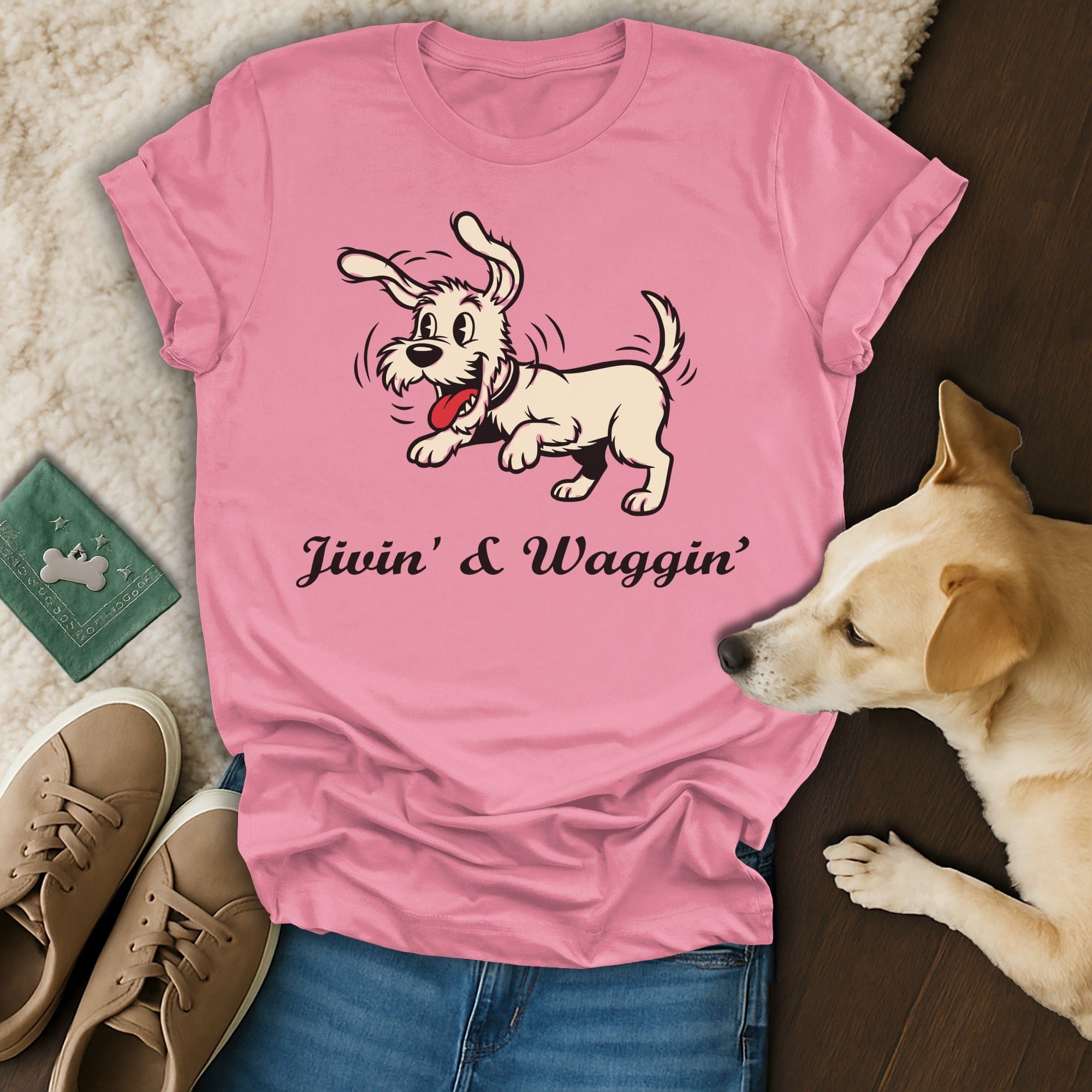 Jivin' & Waggin' Retro T-Shirt 🐶