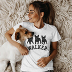 French Bulldog Walker Graphic Tee for Dog Lovers