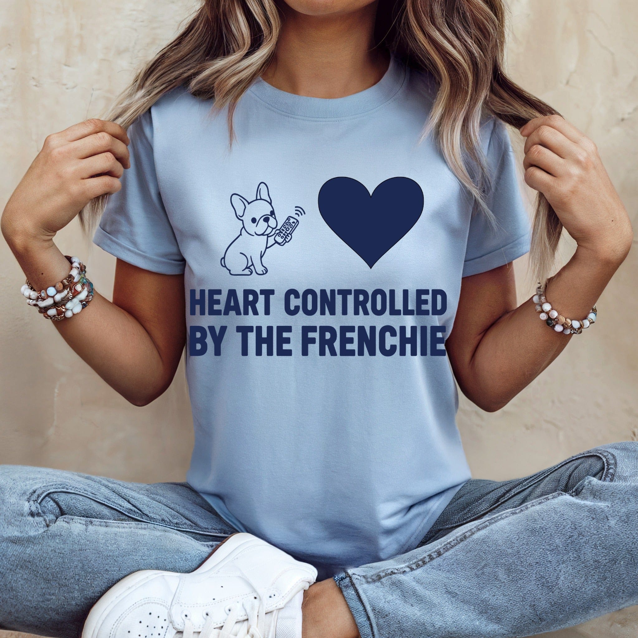 Heart Controlled Frenchie T-Shirt 💙