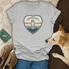 Herding Hearts Graphic Tee Casual Dog Lovers Shirt