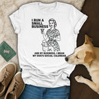 I Run A Small Business And I Mean My Dog's Social Calendar Shirt