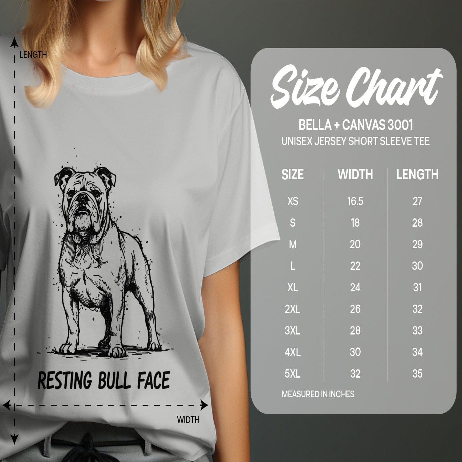 Resting Bull Face Unisex Short Sleeve Tee Shirt