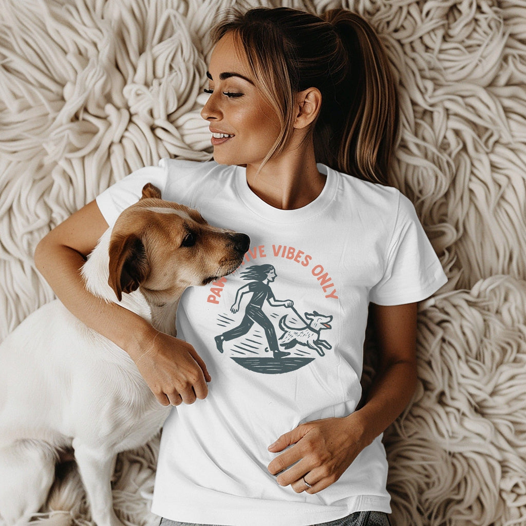Positive Vibes Only Dog Lover Women's T-Shirt Product