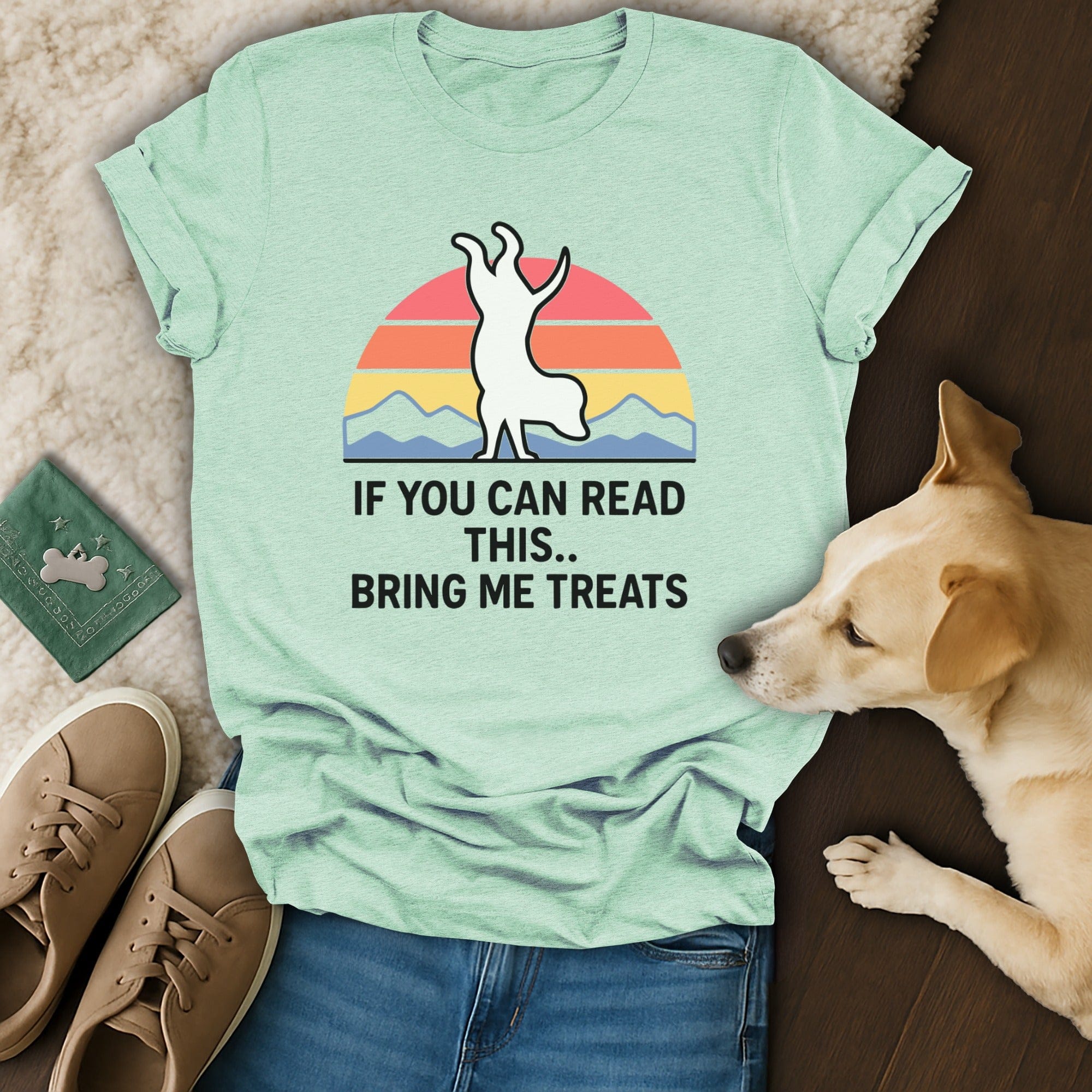 If You Can Read This Bring Me Treats T-shirt