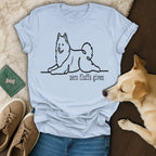 Zero Fluffs Given T-Shirt 🐕