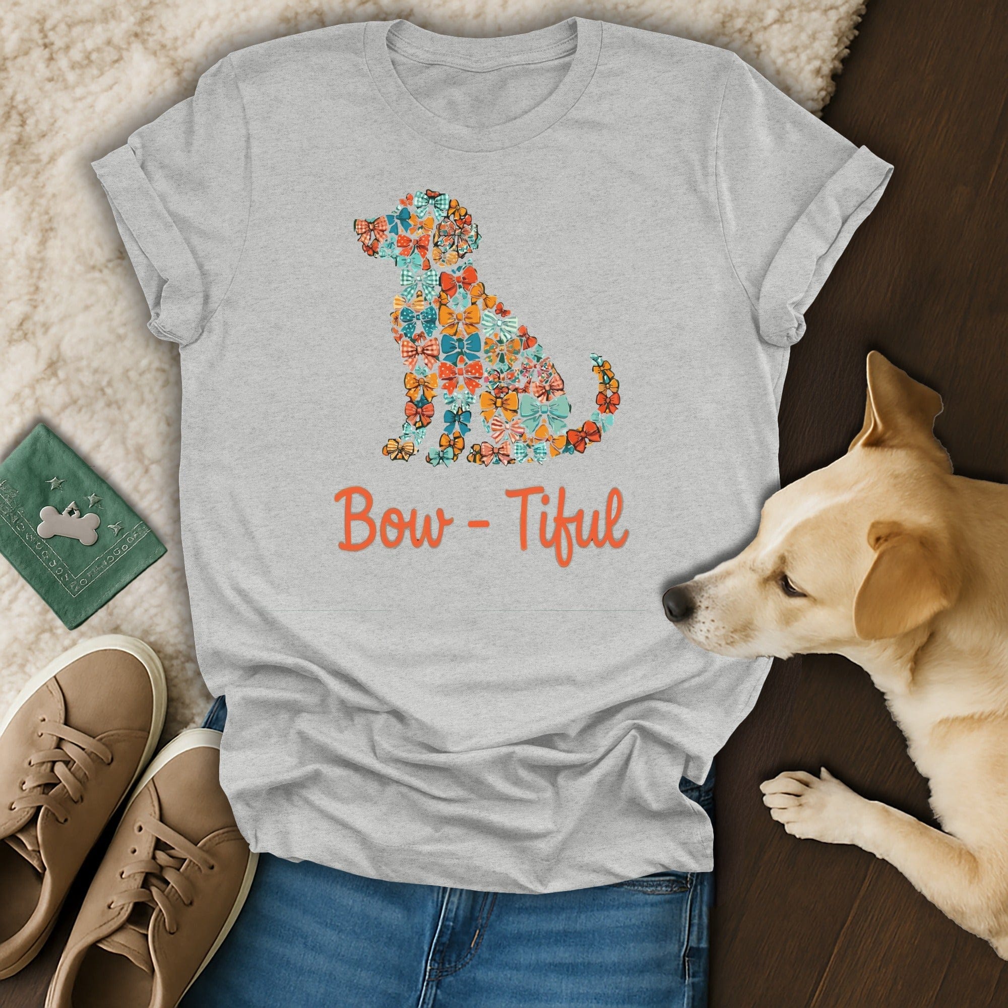 Bow Tiful Dog Silhouette Bows Cute Animal product type
Dog
Bows
Bow Tiful
Pet Lover
Animal Design
Cute Dog
Dog Silhouette
Graphic Shirt
Canine Art
Puppy Present
Unique Petwear
Colorful Bows
Dog Parent
Retriever Lover
Labrador Fan
Doggie Style
Pet Apparel
Fun Graphic
Artistic Print
Animal Motif