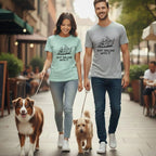 Just Rolling With It Casual Matching Couples T-Shirt