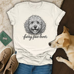 Furry Face Lover T-Shirt for Dog Lovers by Design
