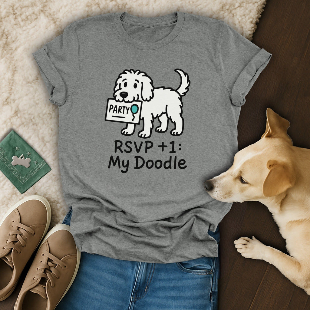 RSVP +1 My Doodle Party Short Sleeve Shirt