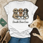 Doodle Brew Crew GoldenDoodle LabraDoodle Bernedoodle T-Shirt product type
