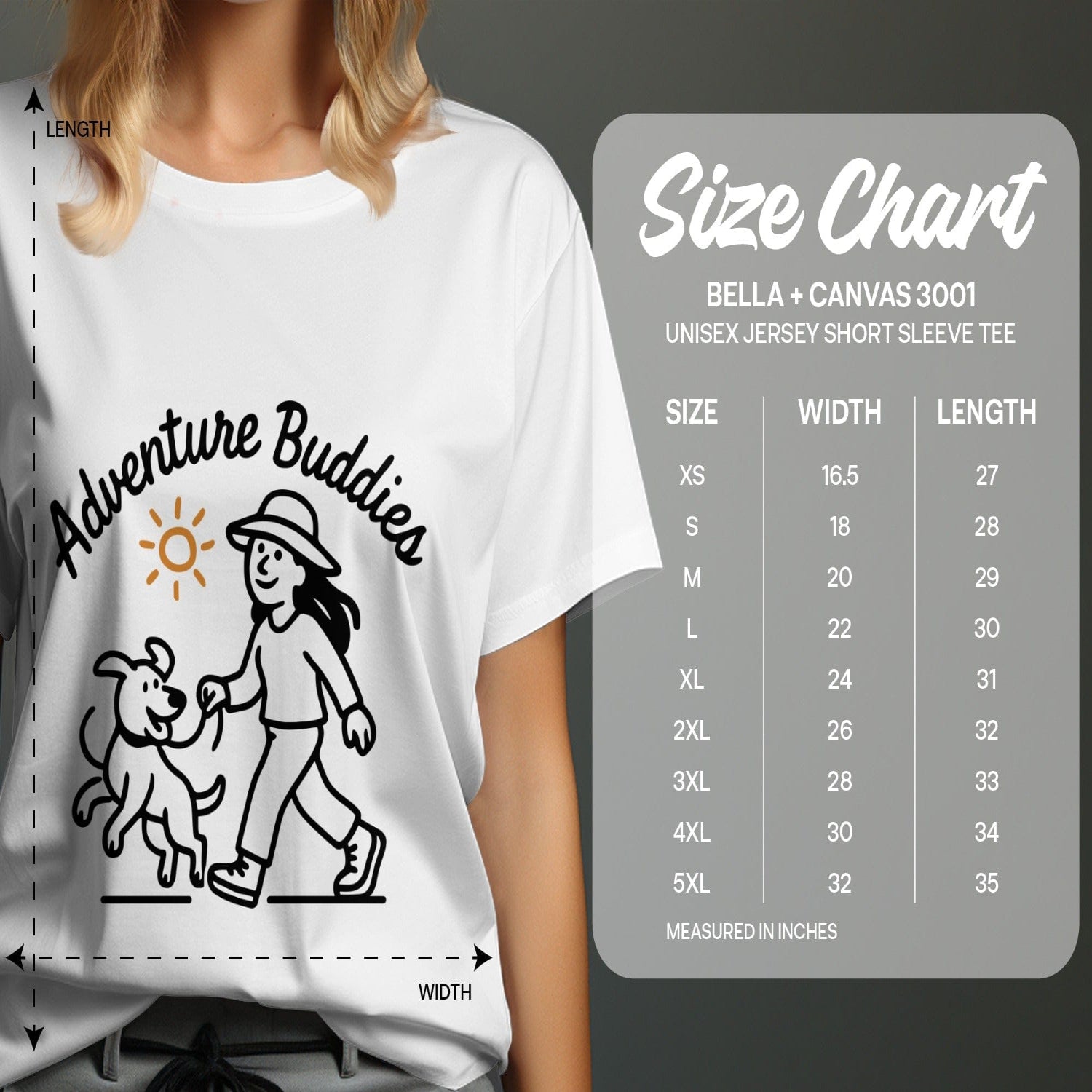 Adventure Buddies Graphic Print T-Shirt for All