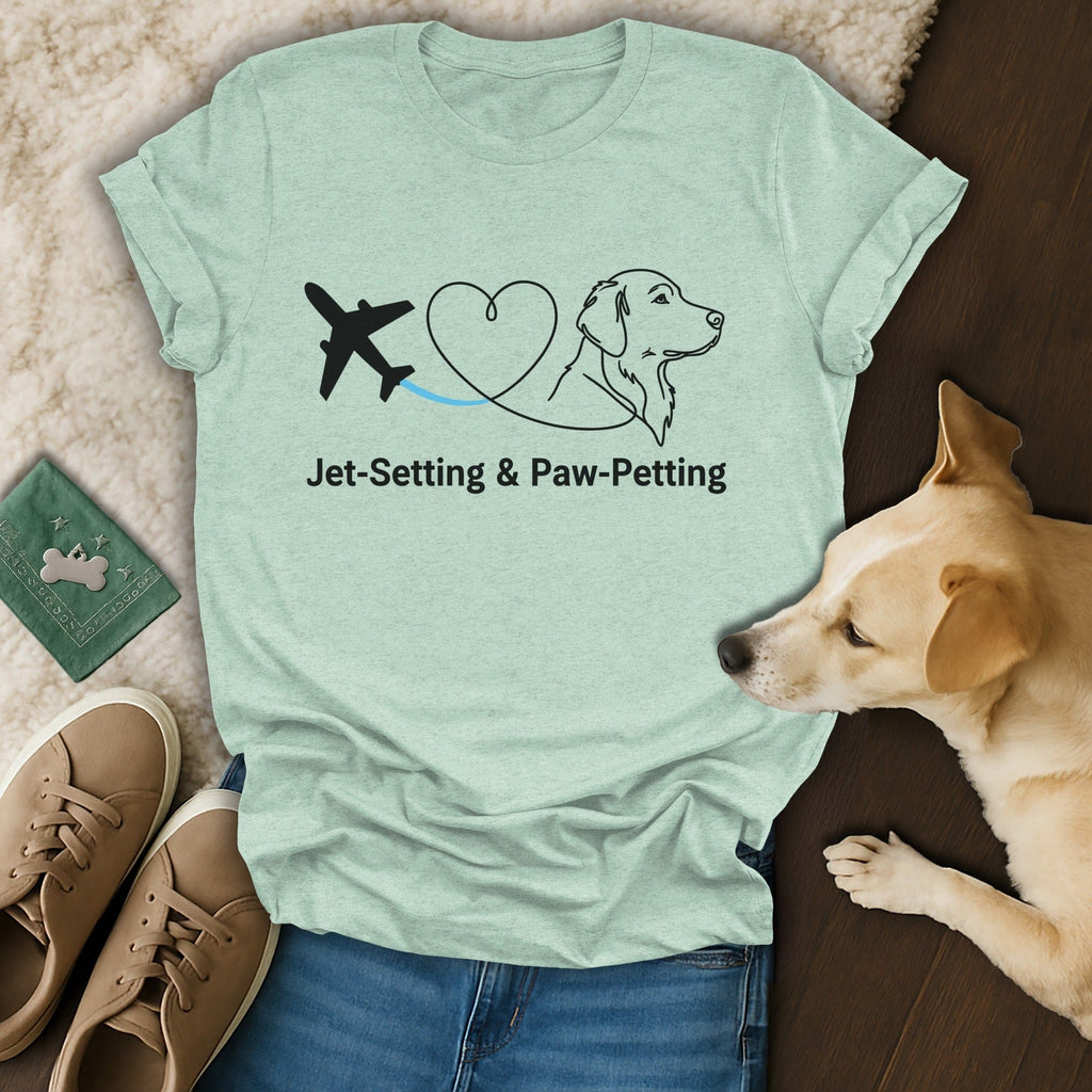 Wanderlust and Wagging Tails 🐶 T-Shirt