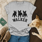 French Bulldog Walker Graphic Tee Shirt