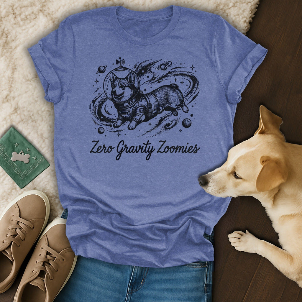 Corgi Spacesuit Zero Gravity Zoomies Blue product type