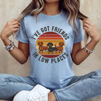 I've Got Friends In Low Places Dachshund Shirt