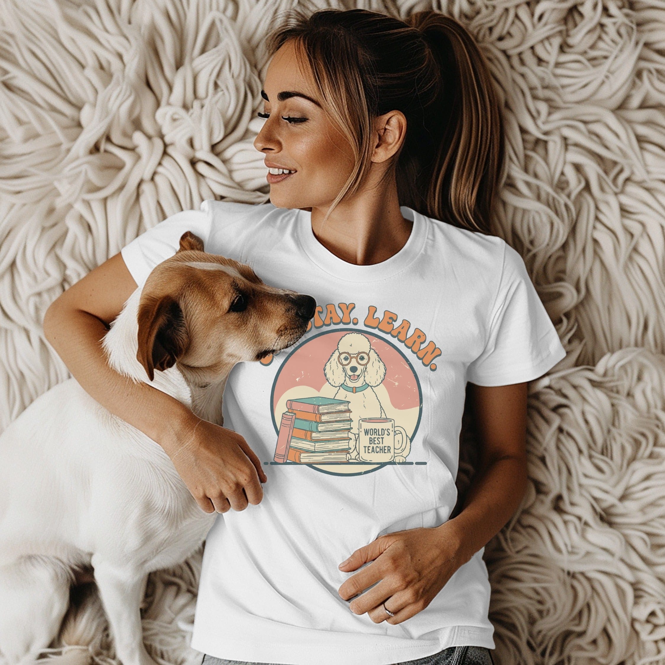 Teacher Poodle T-Shirt 🐩