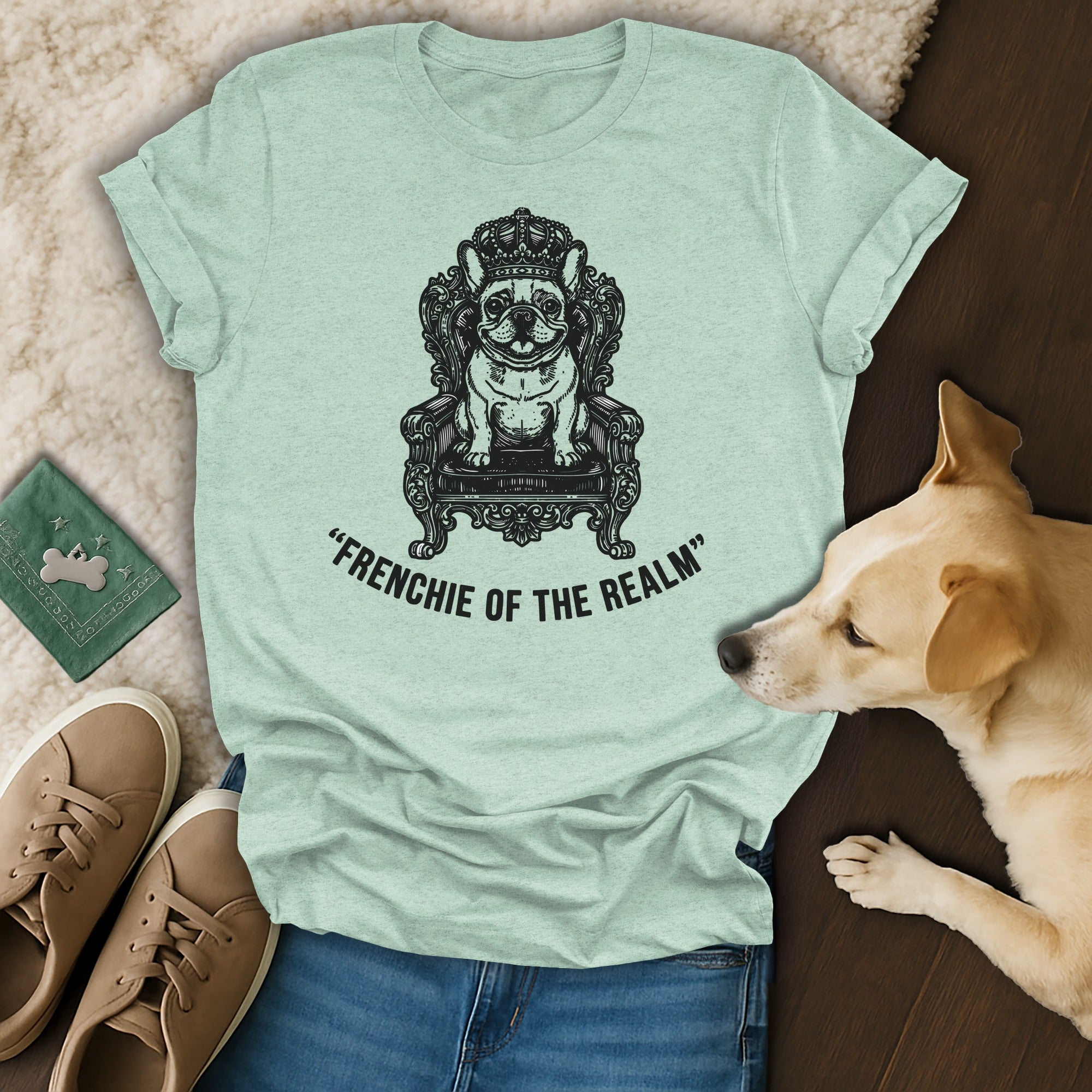 Frenchie of the Realm Dog Lover T-Shirt