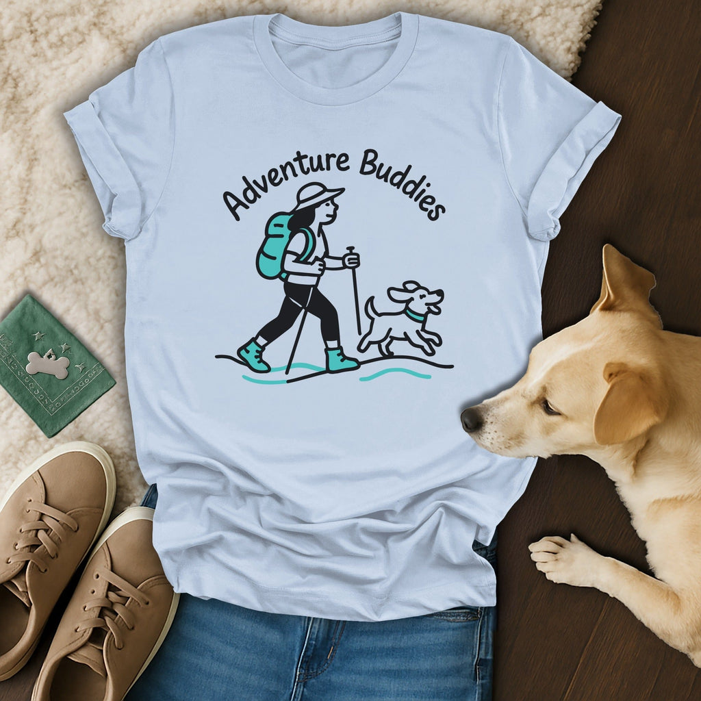Adventure Buddies Graphic Tee Casual Outfit