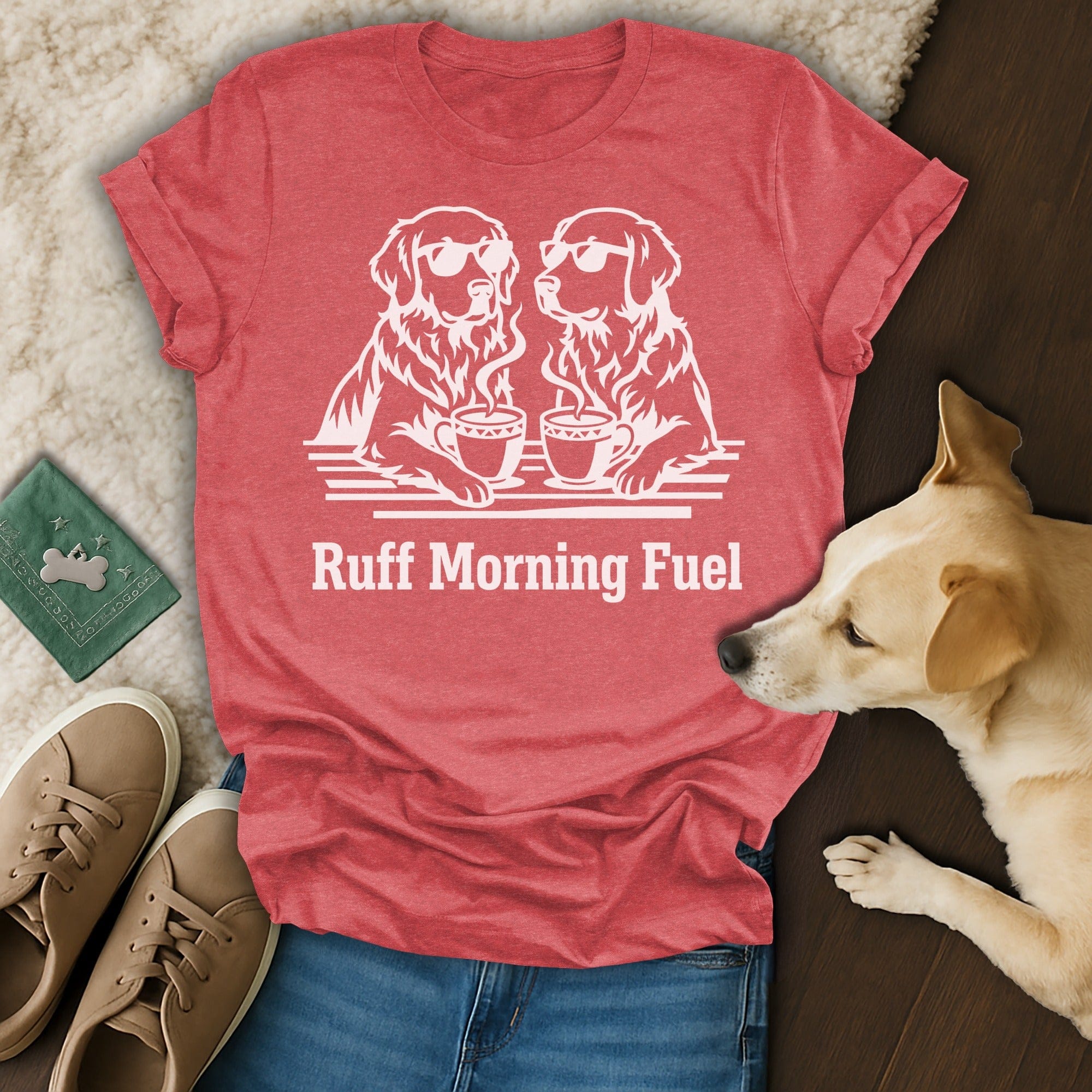 Ruff Morning Fuel Golden Retriever Coffee Design product type
Ruff Morning Fuel
Dog Coffee
Golden Retriever
Dog Sunglasses
Coffee Lover
Dog Lover
Pet Parent
Canine Design
Morning Coffee
Puppy Art
Animal Graphic
Humorous Dog
Cute Dog
Retriever Lover
Dog Breed Design
Coffee Addiction
Dog Mom Gift
Dog Dad Gift
Pet Lover Gift
Unique Dog Design