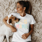 Cozy Dog Mama Print Shirt for Pet Lovers