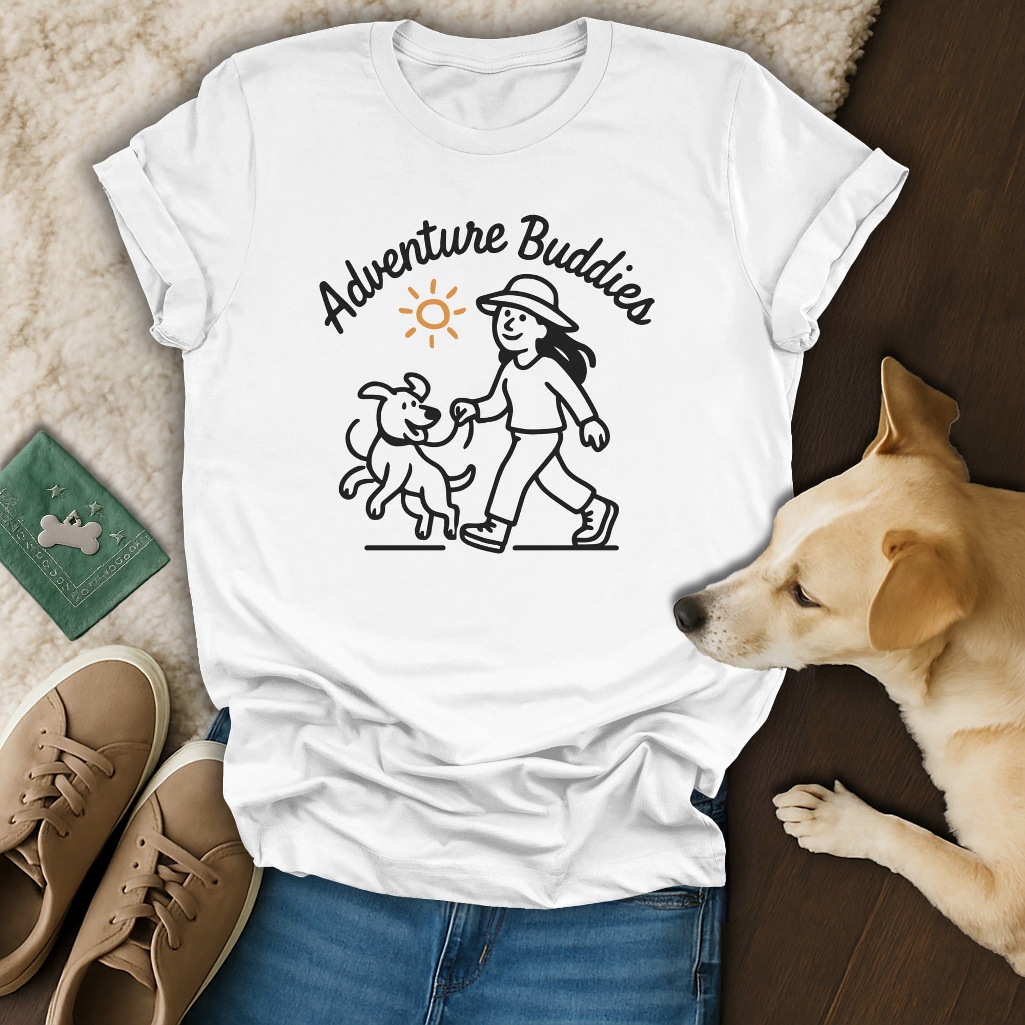Adventure Buddies Tee for Dog Lovers